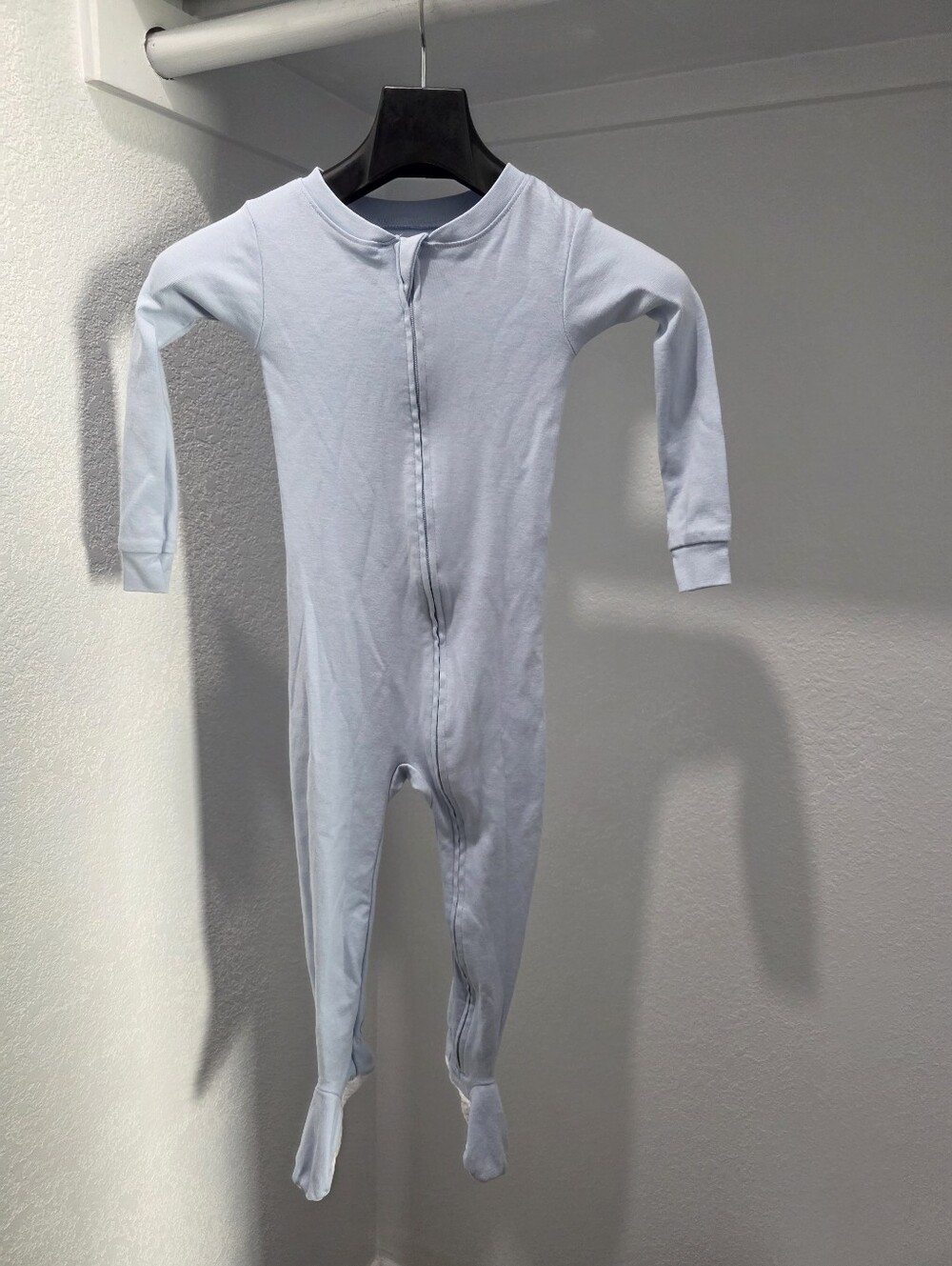 Toddler Boy 3T Blue Footed Sleeper